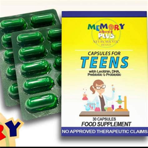Memory for TEENS Advance Plus .